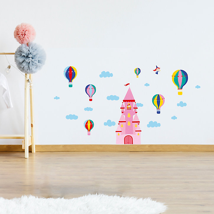 Sticker Enfant Princesse 49x69 cm