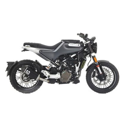 Silencieux Arrow indy race Alu dark embout carbone