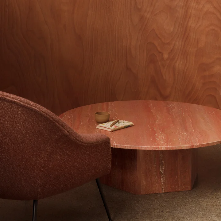 Gubi - Epic Coffee Table, Ø 80 cm, neutral white