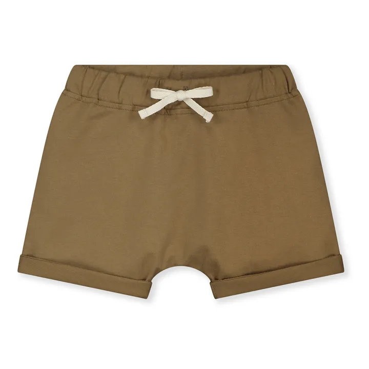 Gray Label Short Coton Bio | Marron