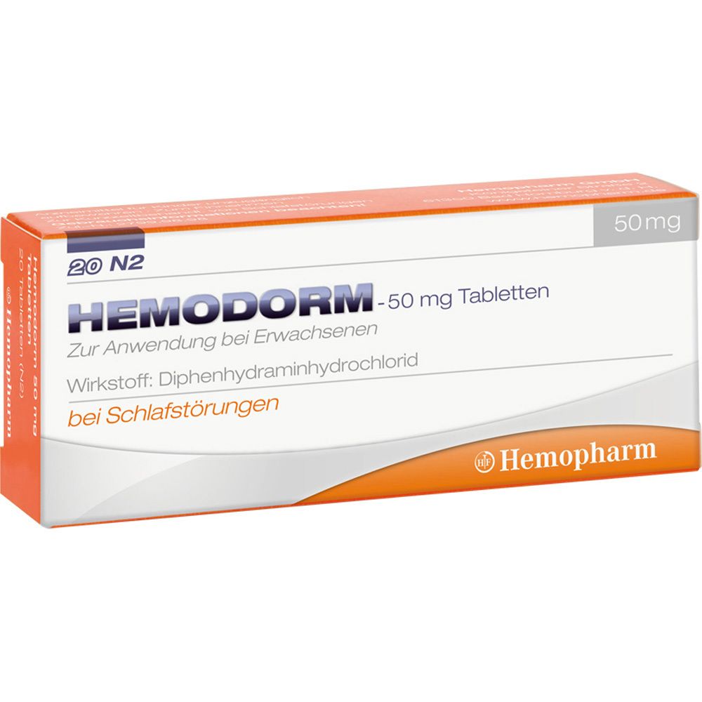 HEMODORM-50 mg Einschlaftabletten