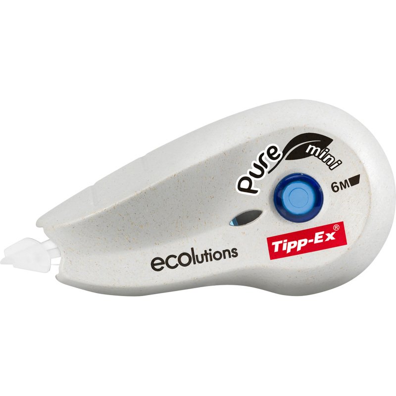 Correcteur à sec Tipp-Ex Pure Mini Ecolutions Largeur 5 mm - Longueur 6 m