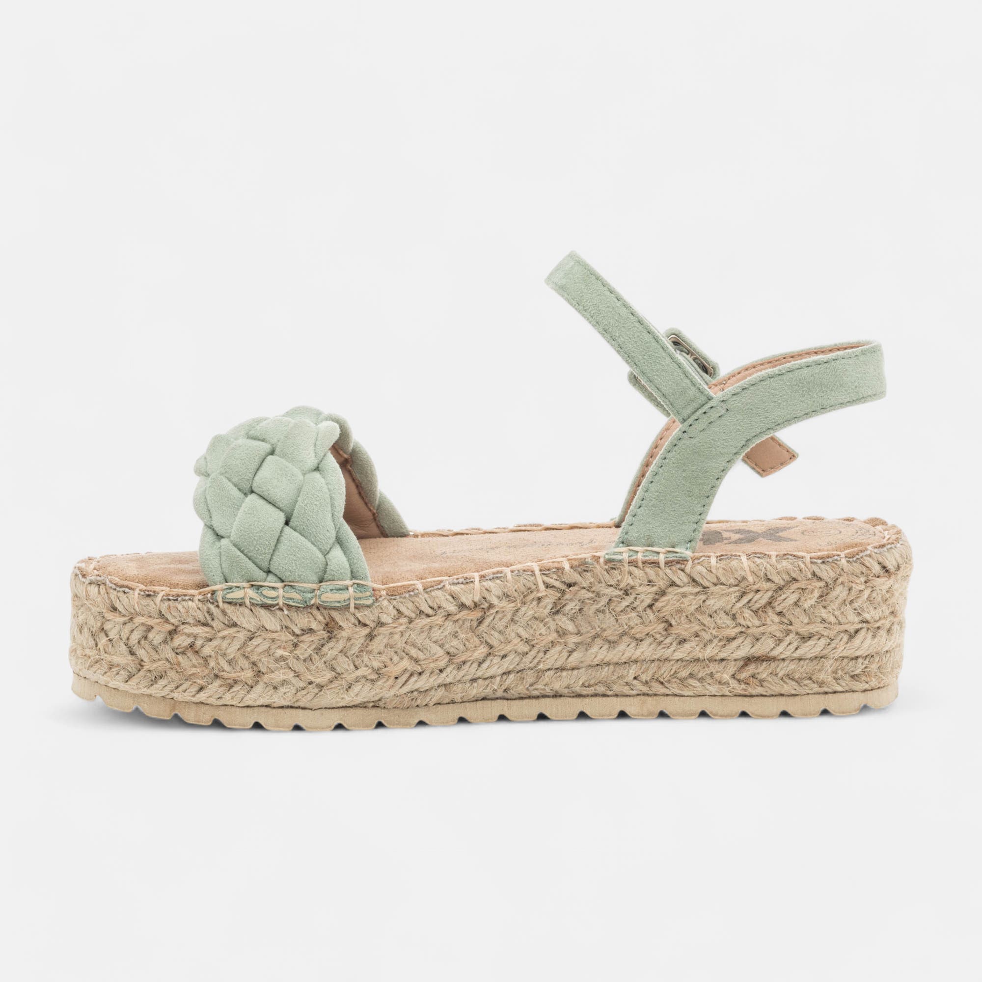 Nu-pieds Fille vert
