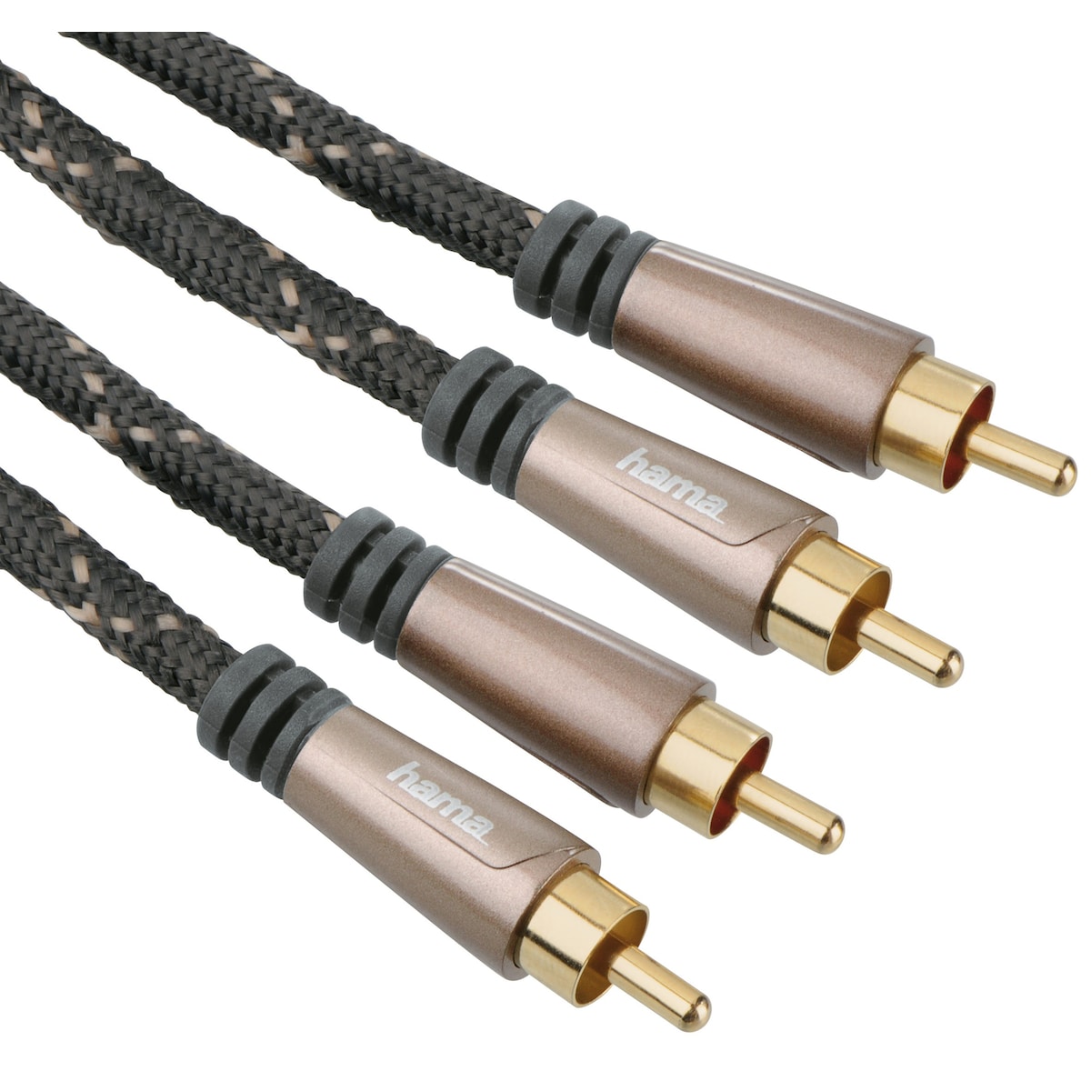 Hama komposittkabel 2 x RCA hann - 2 x RCA hann(1.5 m)