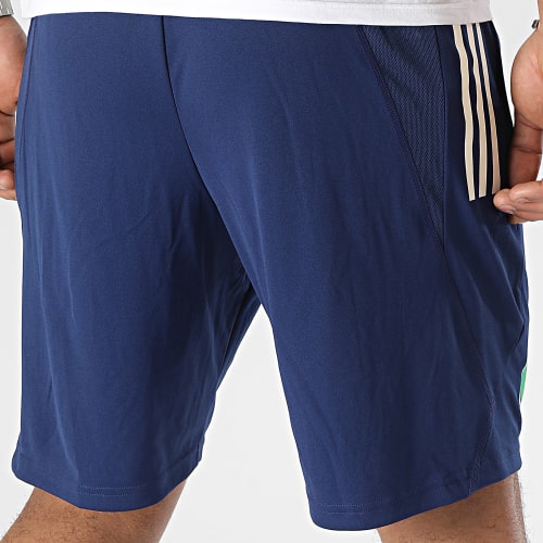 Short Jogging A Bandes HS9850 Bleu Marine