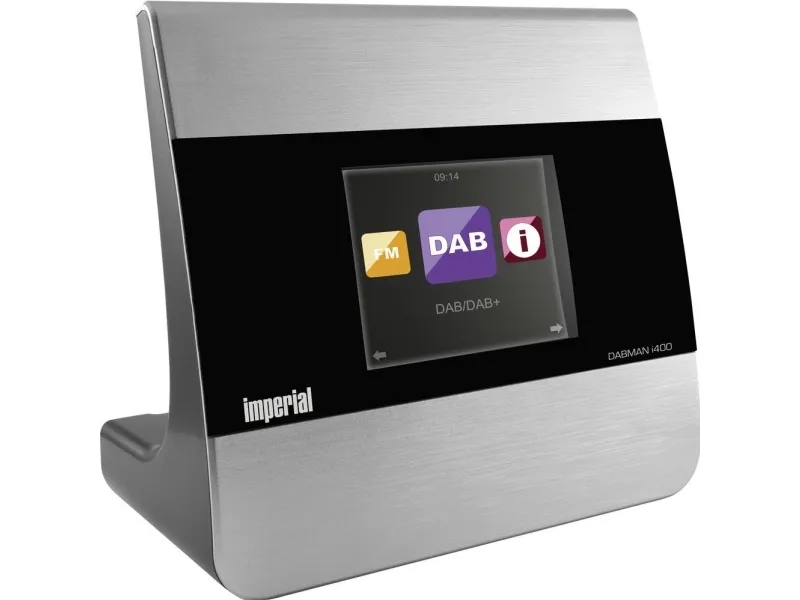 Imperial DABMAN i400, Digital, DAB , FM, UKW, 87,5 - 108 Mhz, 150 mm, 81 mm, 140 mm