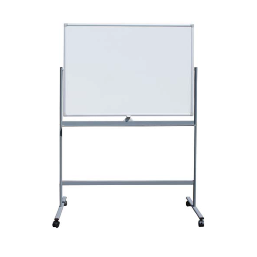 Mobiel whiteboard - dubbelzijdig - 90x120 cm