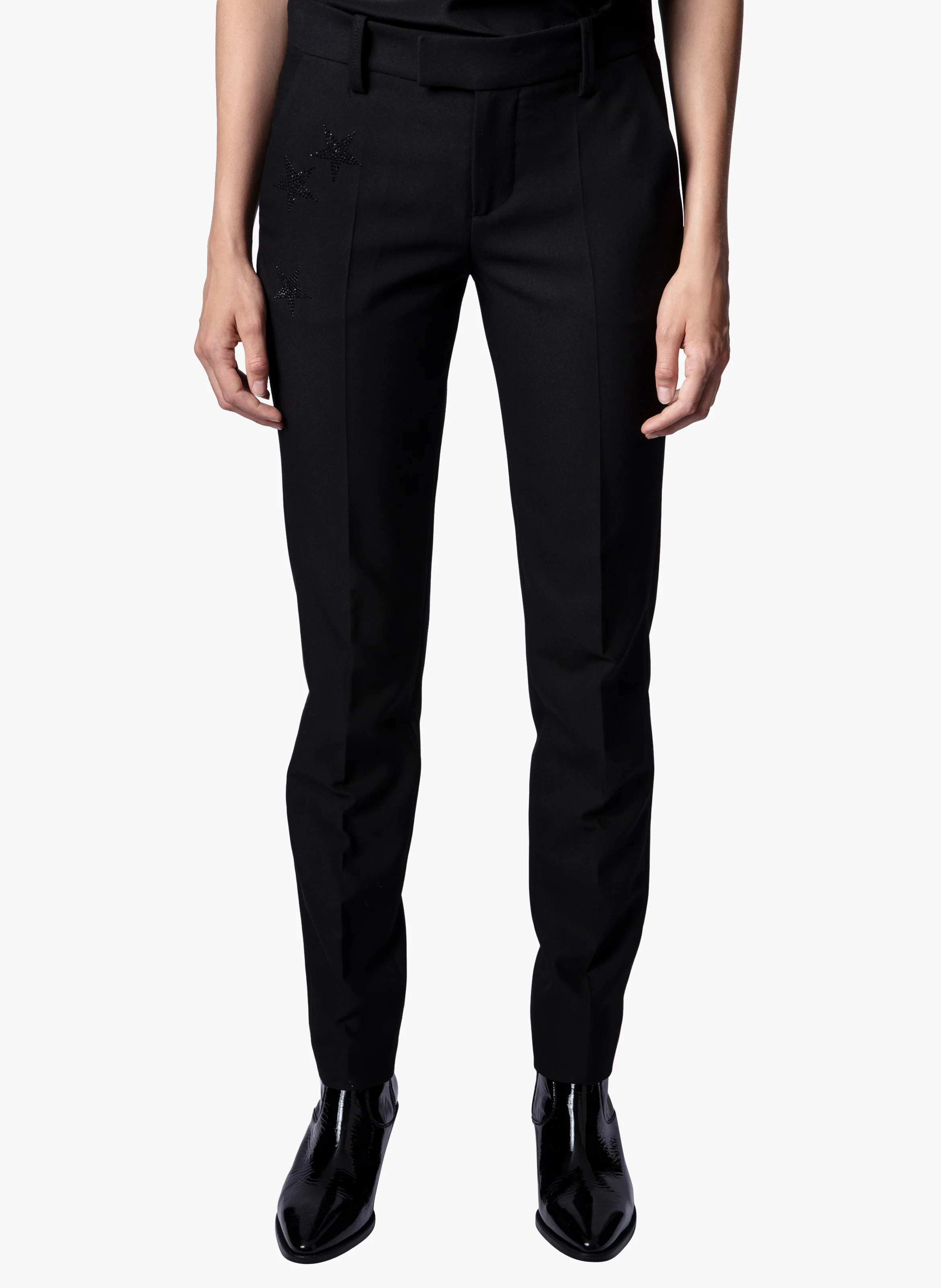 PRUNE - Pantalon droit | Noir