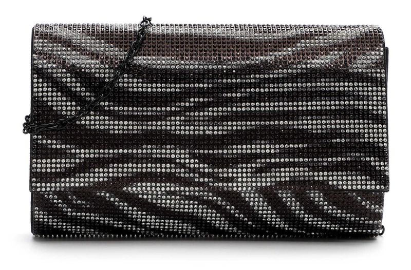 Tamaris Amalia Animal Clutch Zilver Dames