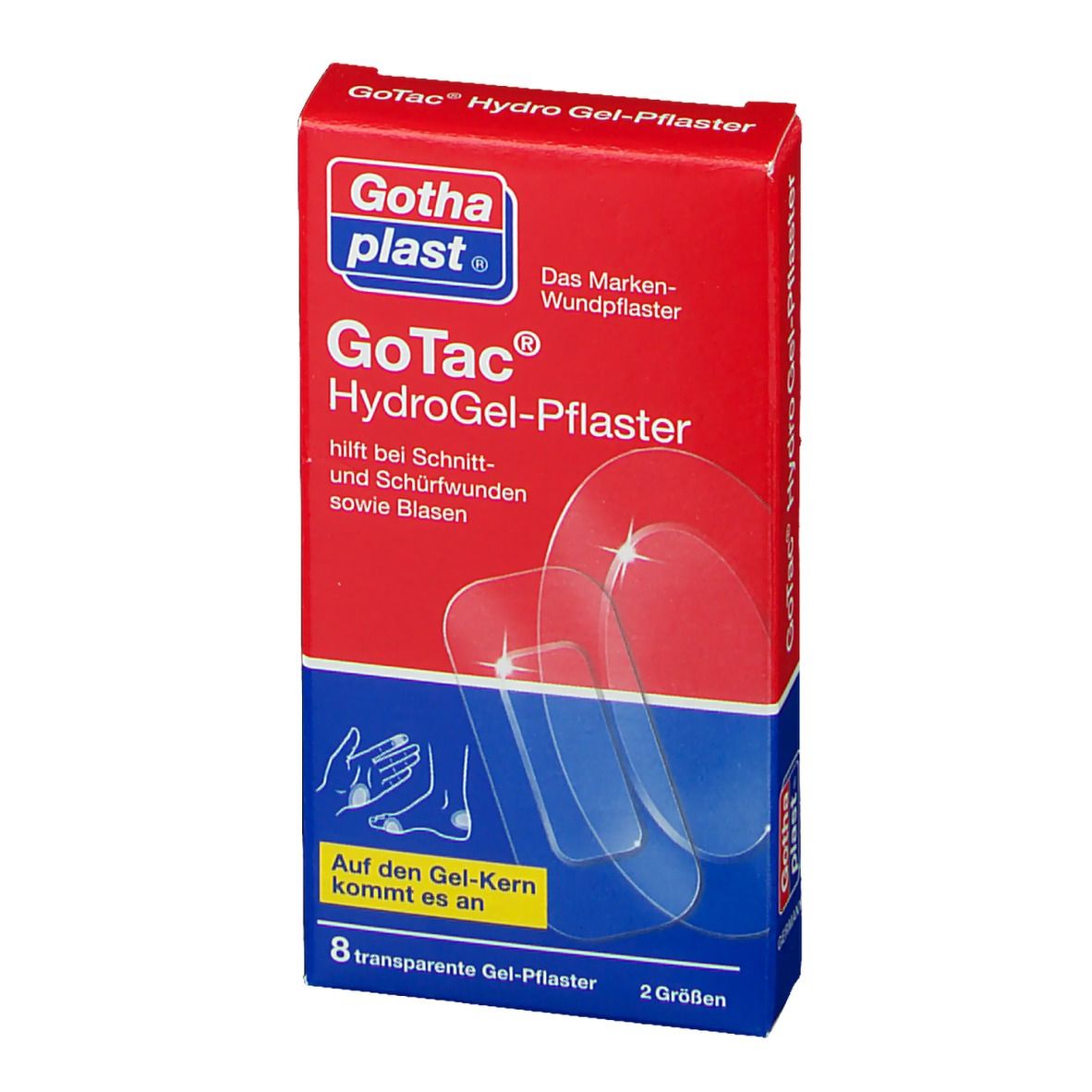 GoTac® HydroGel-Pflaster 2 Größen