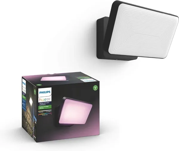 Philips Hue White and Color Ambiance Centris - Loftsspotlys - LED-lyspære/LED - total: 53.1 W - 16 millioner farver/varm hvid til køligt dagslys - 2000-6500 K - sort