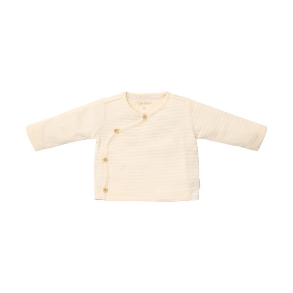 Little Dutch T-Shirt Lange Mouw Overslag - Maat 56 - Crème