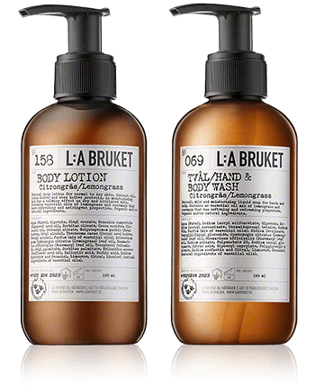 L:A BRUKET Body Care 209 Lemongrass Set 190ml-190ml