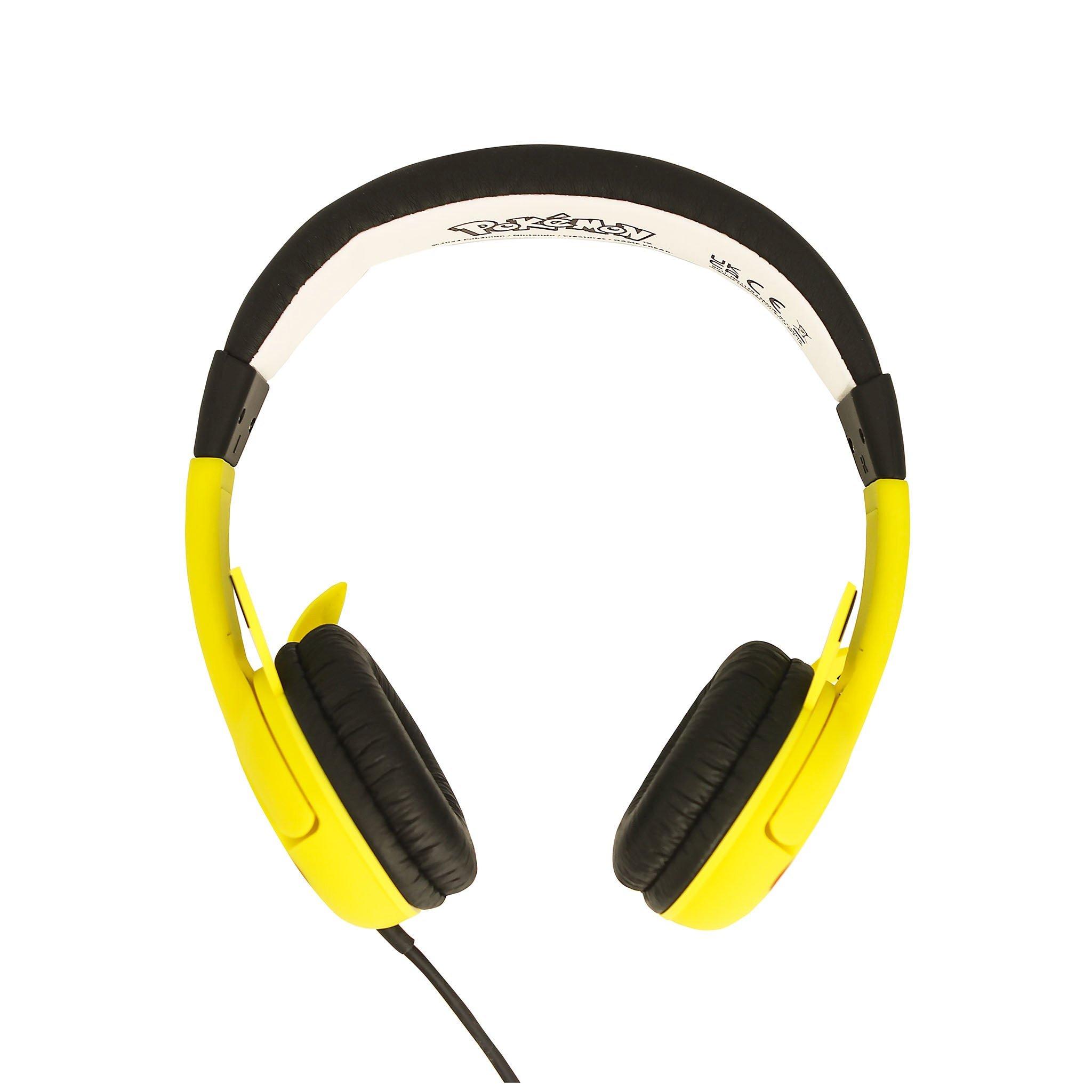 OTL Pokemon Pikachu Kids Wired Headphones with Ears