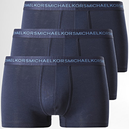 Lot De 3 Boxers Supreme Touch Supima Bleu Marine