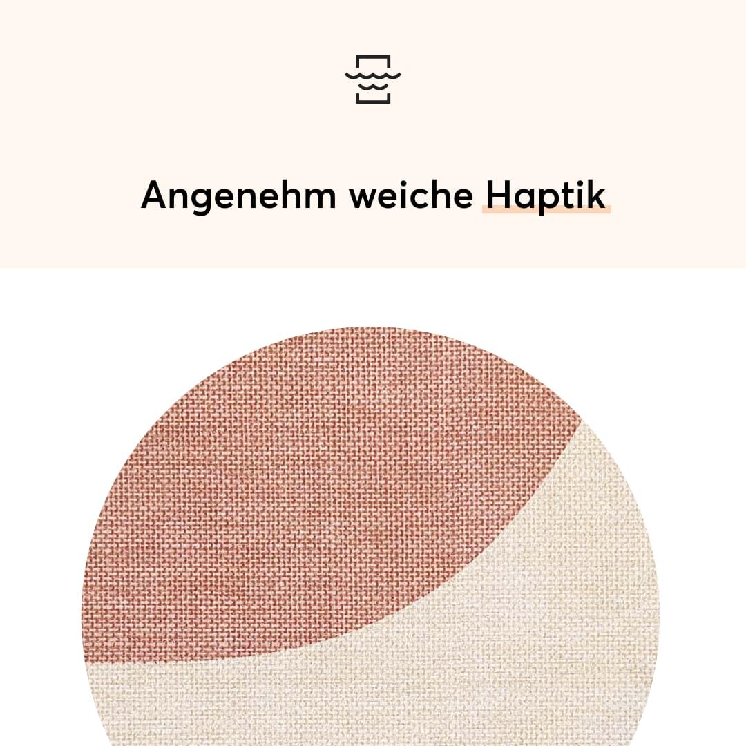 Teppana Waschbarer Teppich Modern - Ban - Aquarell - Fleckenabweisend - Familien- & Haustierfreundlich - Maschinenwaschbar - rutschfest - 140 x 200 cm