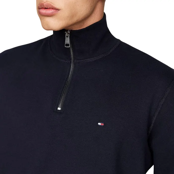 Tommy Hilfiger Essential Fleece 1/4 Zip Sweater Heren