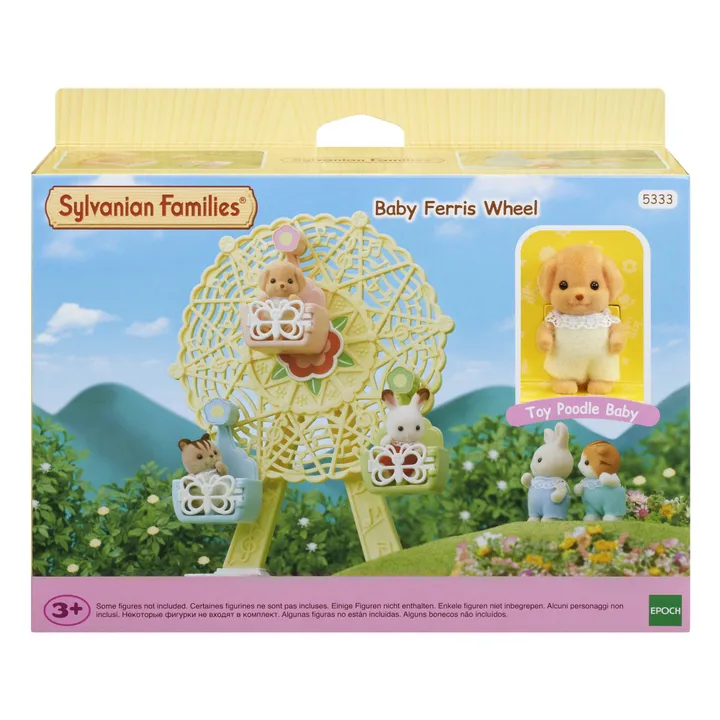 Sylvanian Families Grande roue et bébé caniche