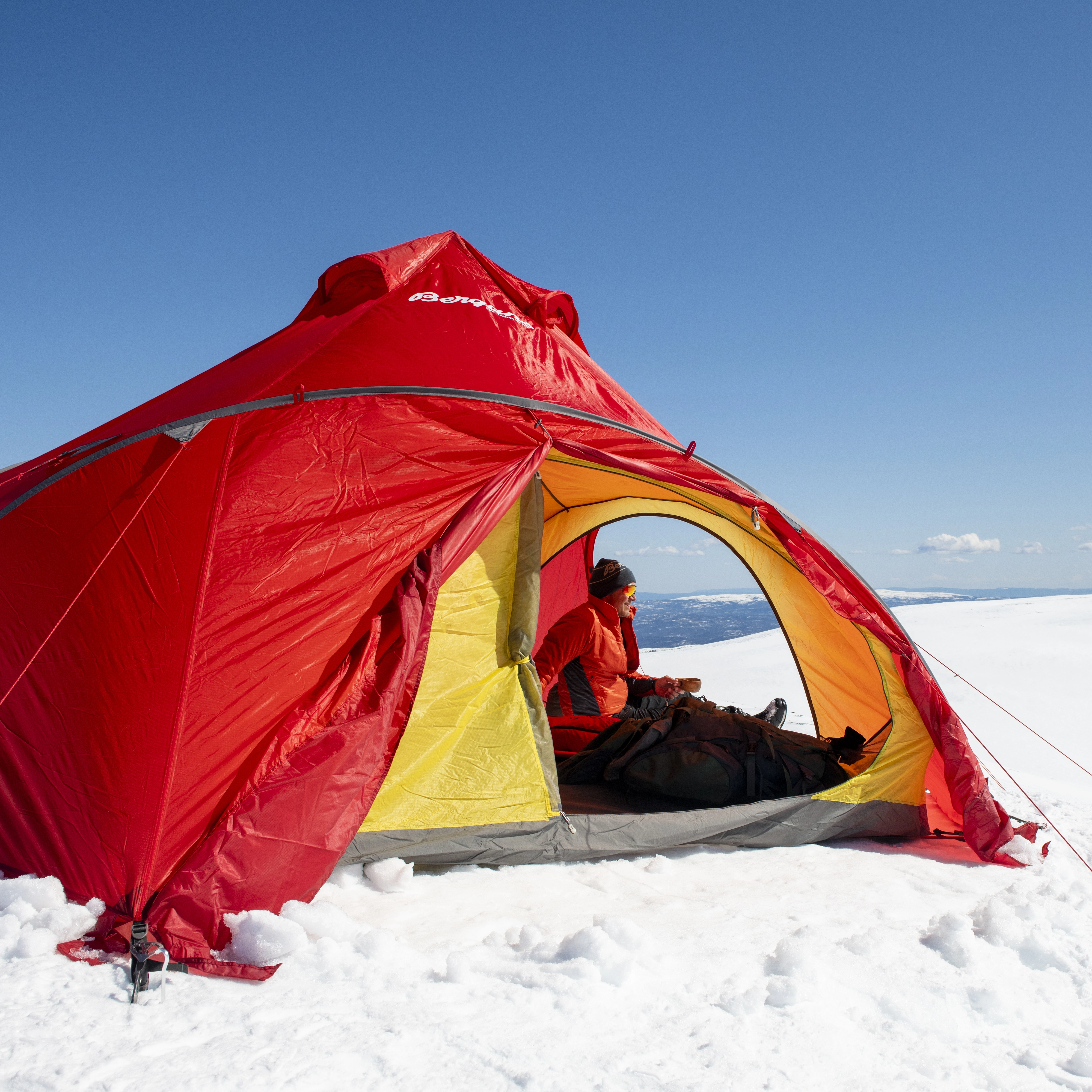 Wiglo®LT v.2 6-Persons Tent Red