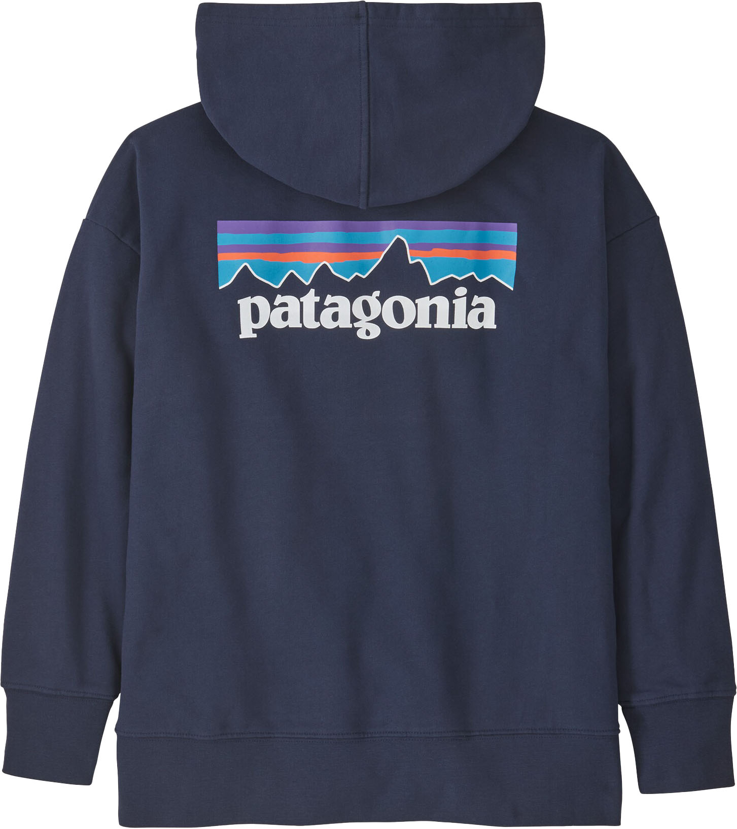 Hoody Sweatshirt Junior P-6 Logo: New Navy