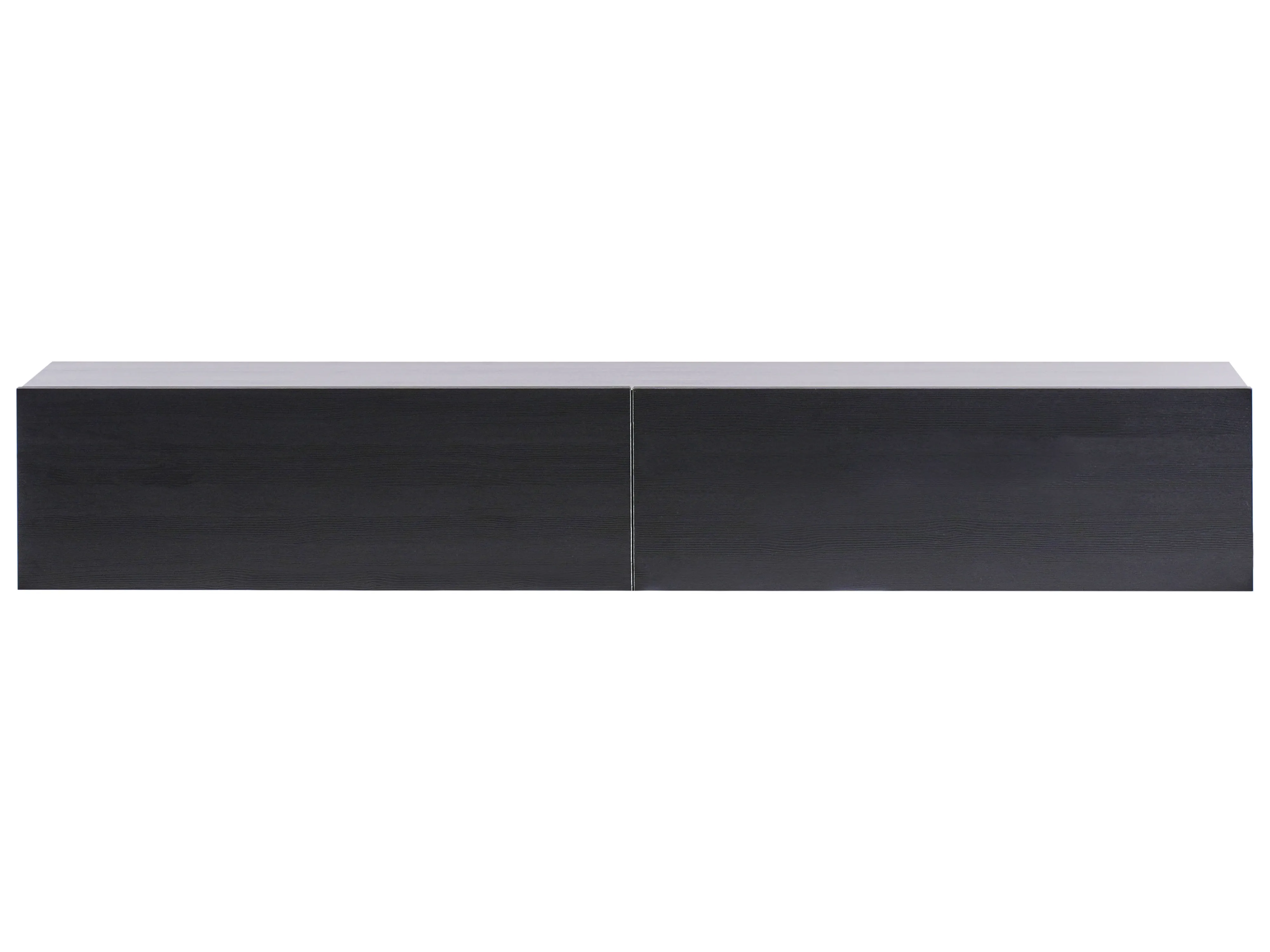 Wandgemonteerd tv-meubel GLADSTONE Zwart