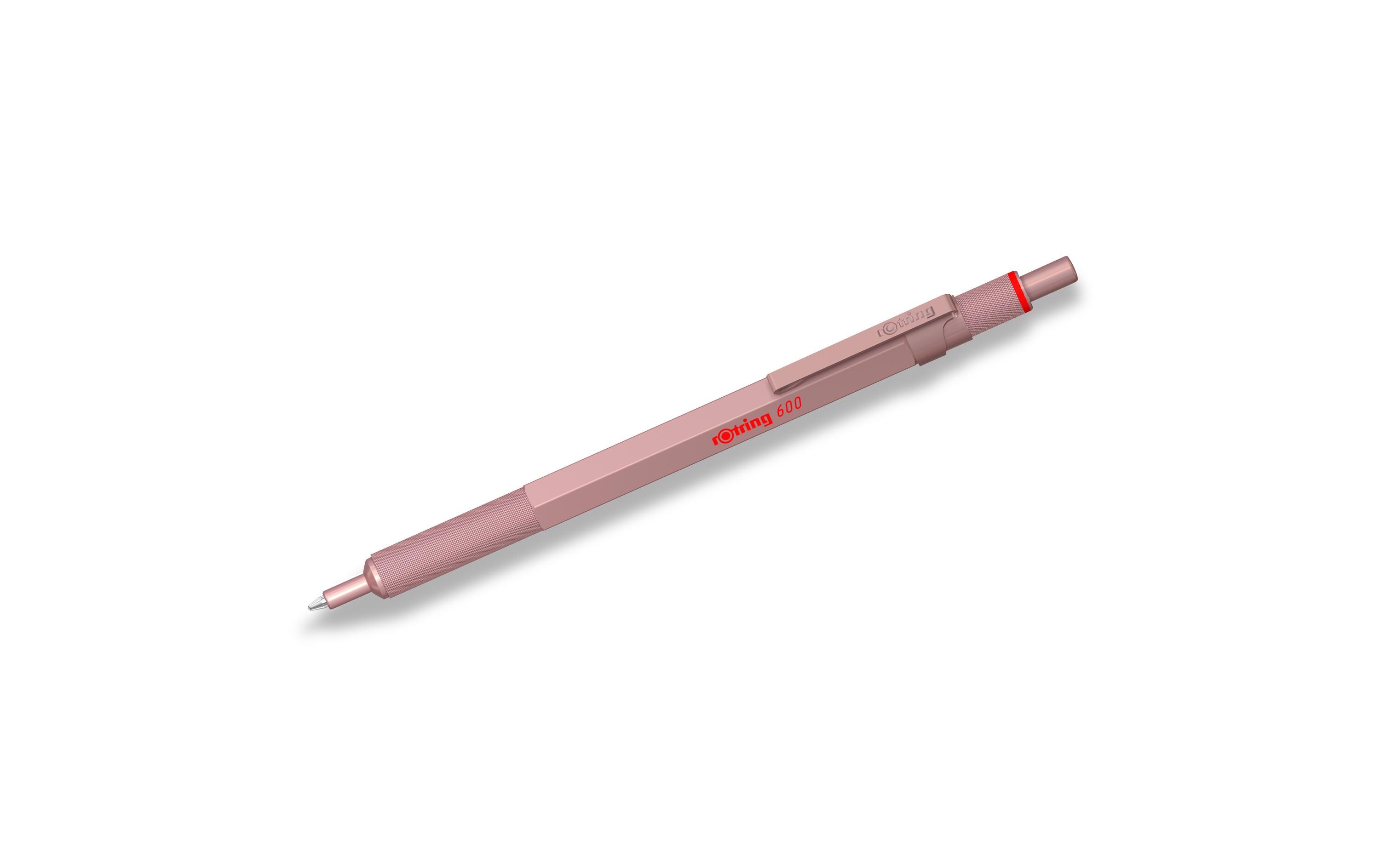 Kugelschreiber 600 Metallic Medium (M), RosegoldDruckkugelschreiber für zu Hause oder Büro