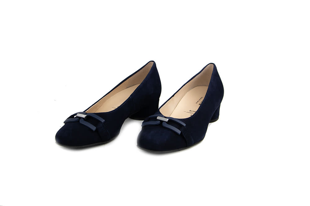 Hassia Pump Blue Suede Roma