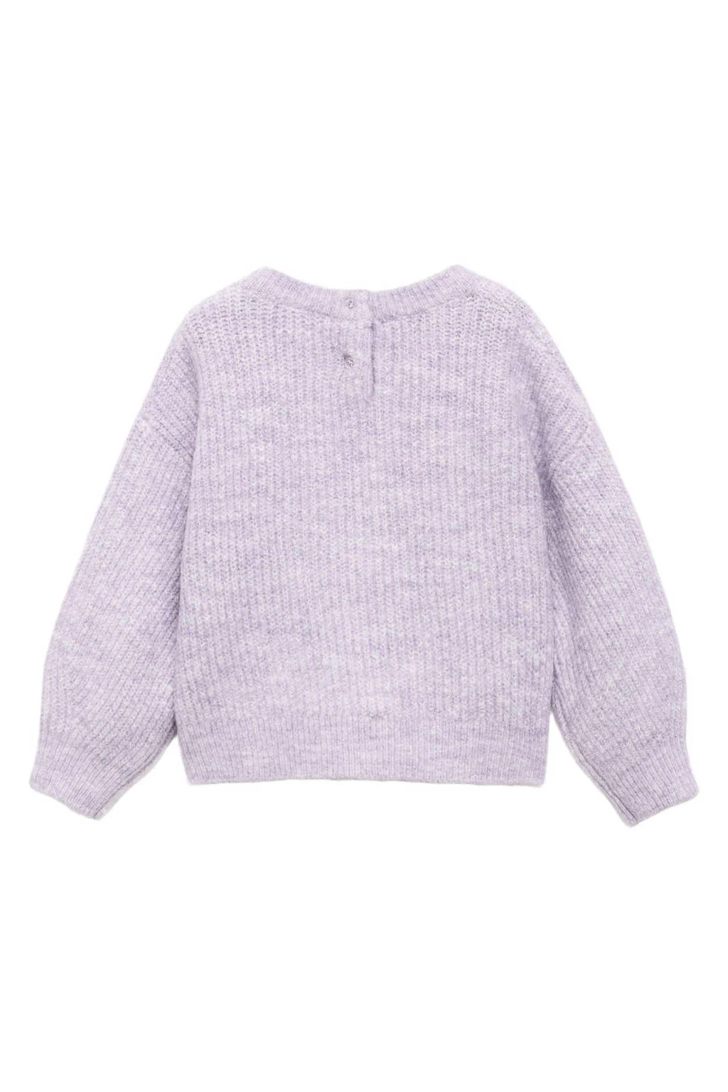 Mango Kids trui lila gebreid