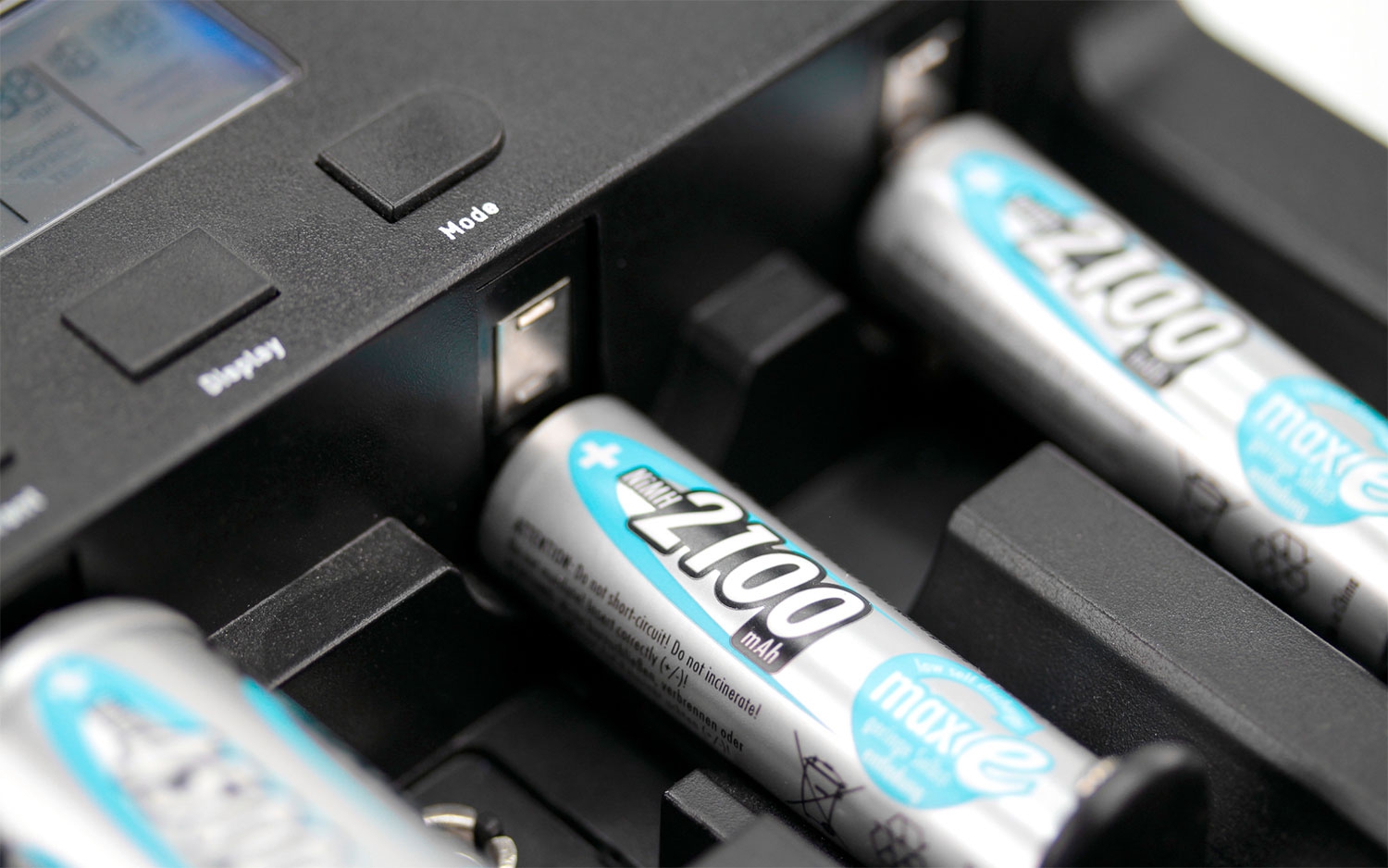 Ansmann Mignon AA 1,2 V / 2.100 mAh Akkubatterie Wiederaufladbar (4er Pack)‌