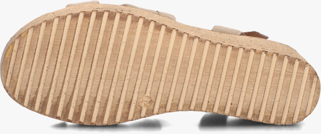 beige ayana sandalen met hak 722032