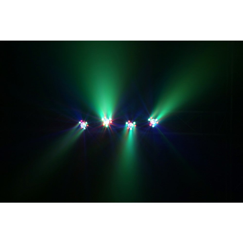 BeamZ Partybar3 4x PAR met Magic Ball
