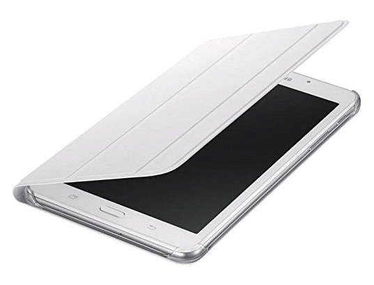 SAMSUNG - Etui tablette Book Cover blanc pour Samsung Galaxy Tab A6 7''