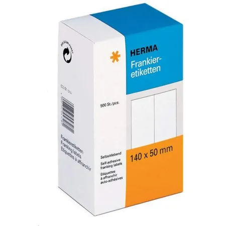 HERMA Frankieretiketten doppelt, 140 x 50mm, 500 Stück