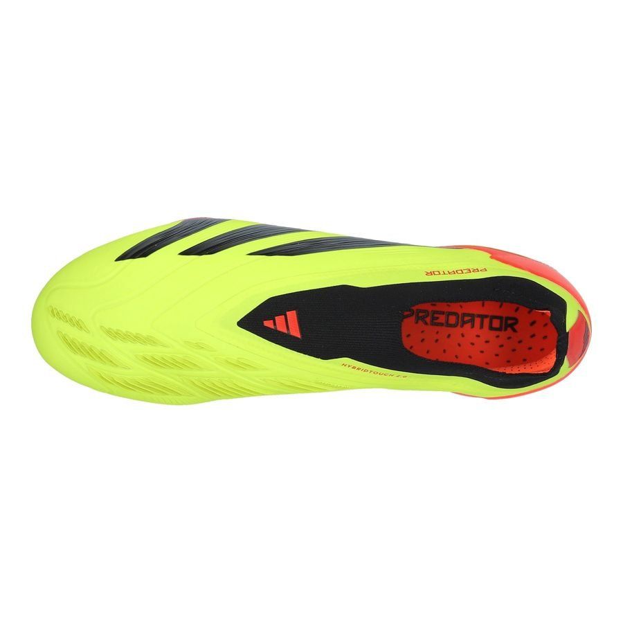 adidas Predator Elite Laceless FG Energy Citrus - Jaune/Noir/Rouge