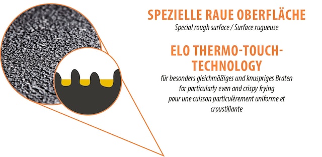 ELO Bratpfanne GRANIT EVOLUTION 32 cm Metall schwarz