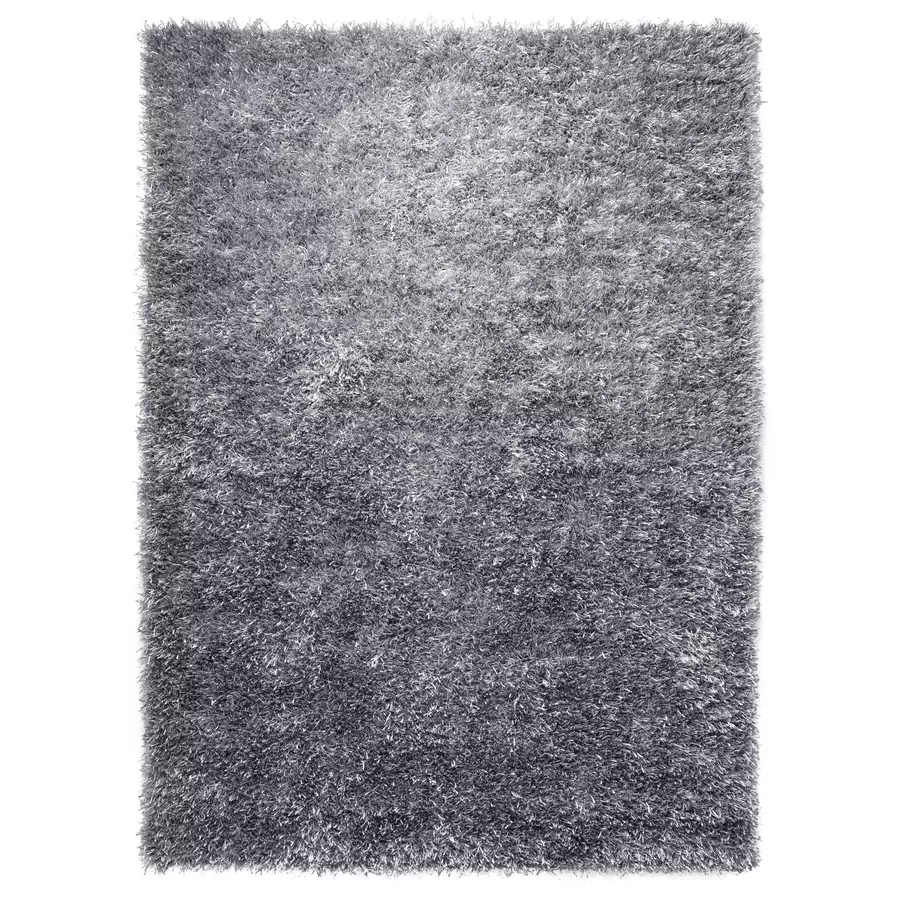 Esprit Hochflorteppich Cool Glamour silber