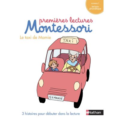 Le taxi de mamie - Mon coffret premières lecturesMontessori