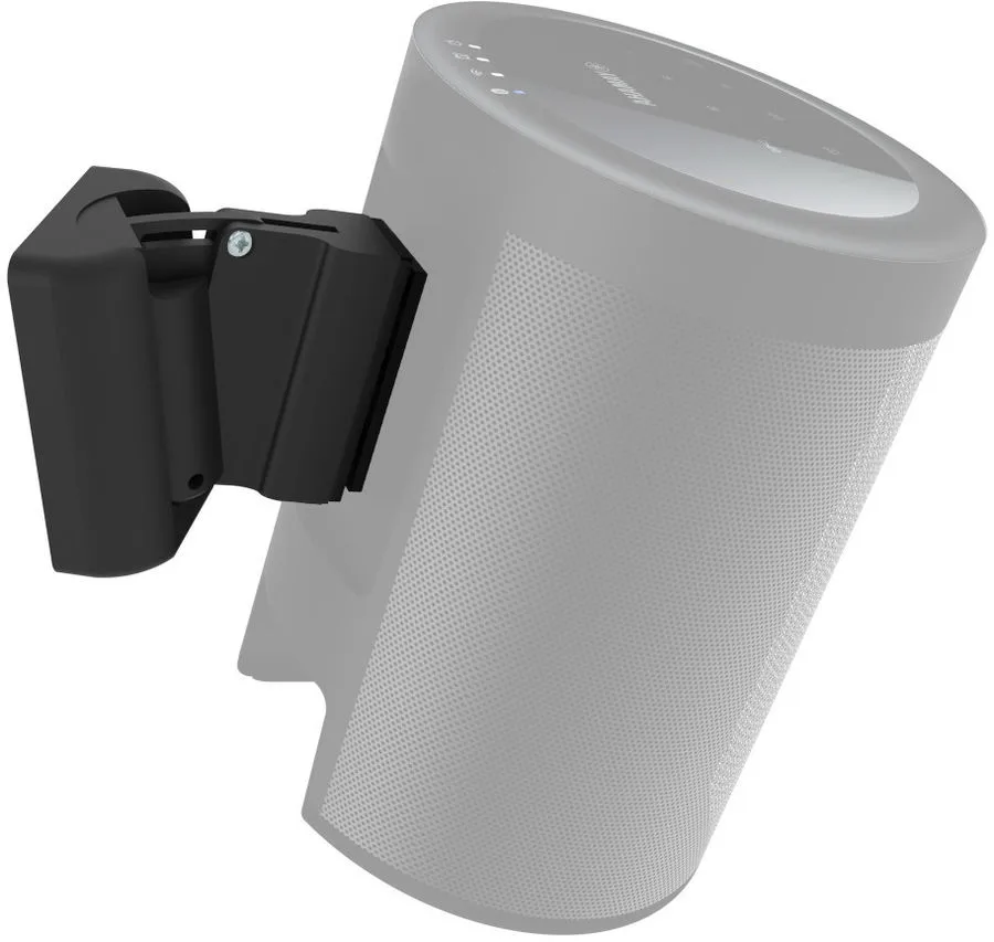Support mural Cavus Noir pour Yamaha MusicCast 20 (la pièce) Supports pour enceintes