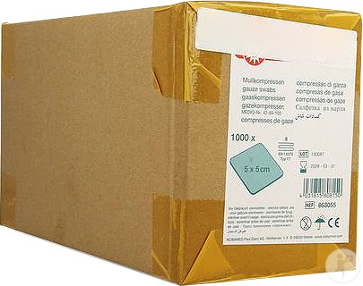 Noba Cp Gaze 5x 5cm Vrac 1000 9300200