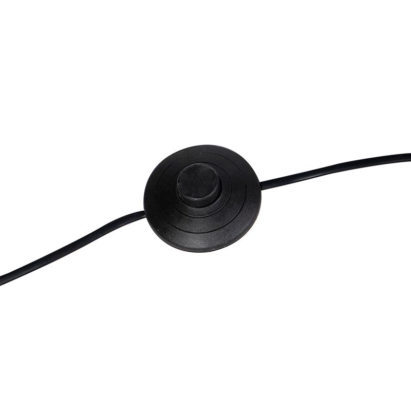 Smart vloerlamp staal incl. Wifi A60 - Hobby