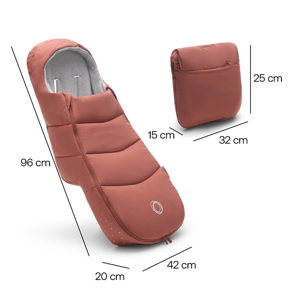 Bugaboo Fußsack Sunrise Red