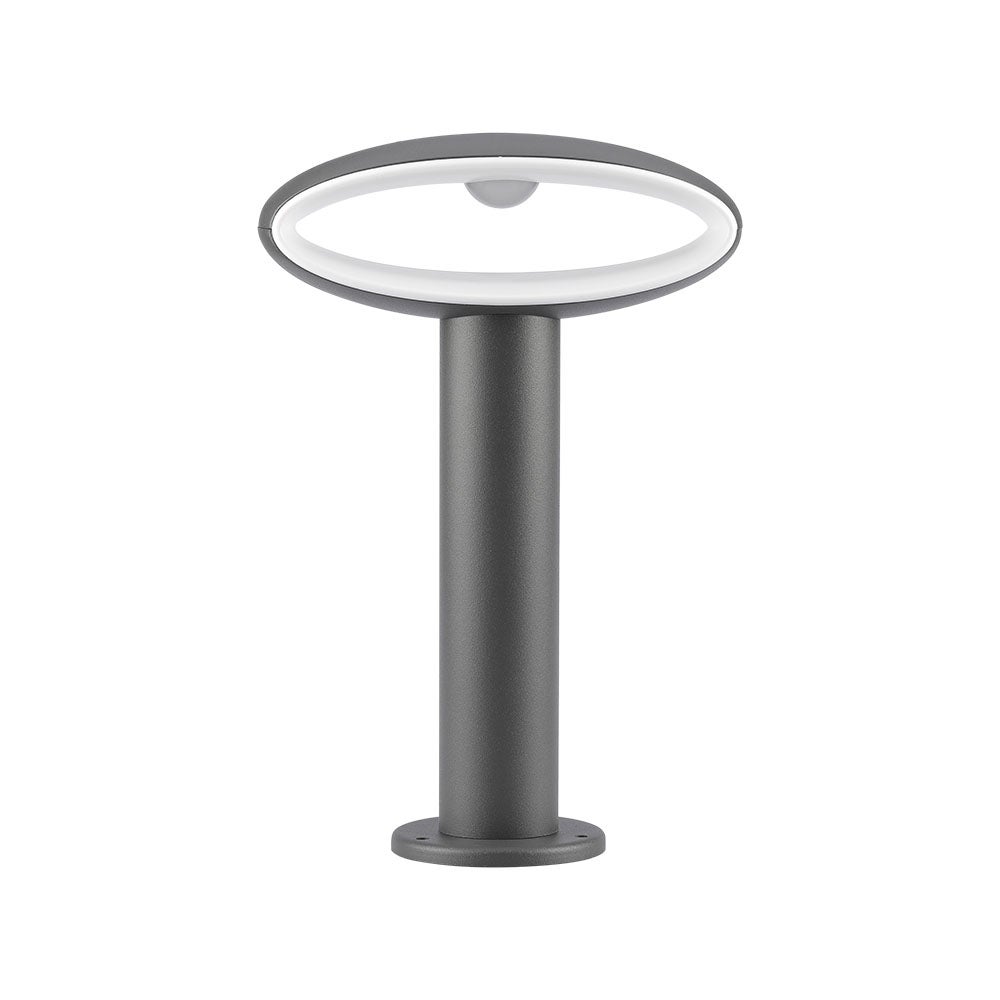 Bolderverlichting voor buiten - IP54 - Donkergrijs - 9W - 500 lumen - 3000K
