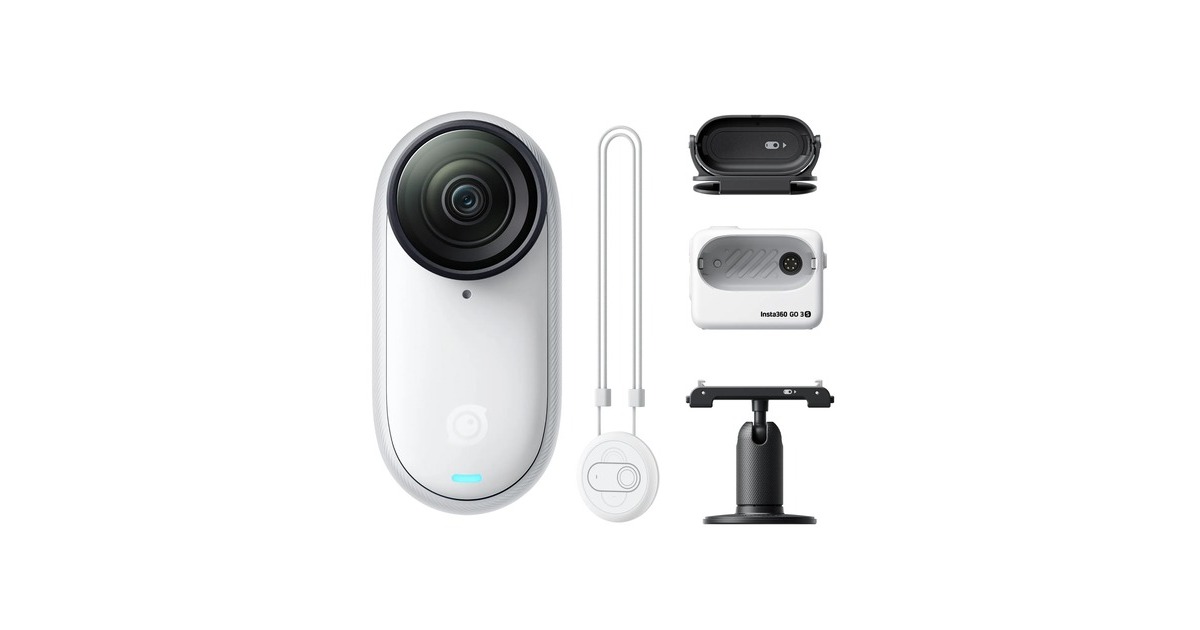Insta360Go 3S 128GB Standard videocamera  (Wit)