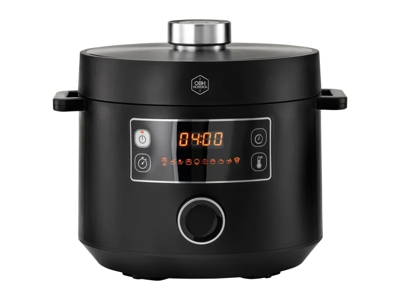 OBH Nordica Turbo Cuisine Multicooker QK7548S0 -monitoimikeitin, 4,8 L