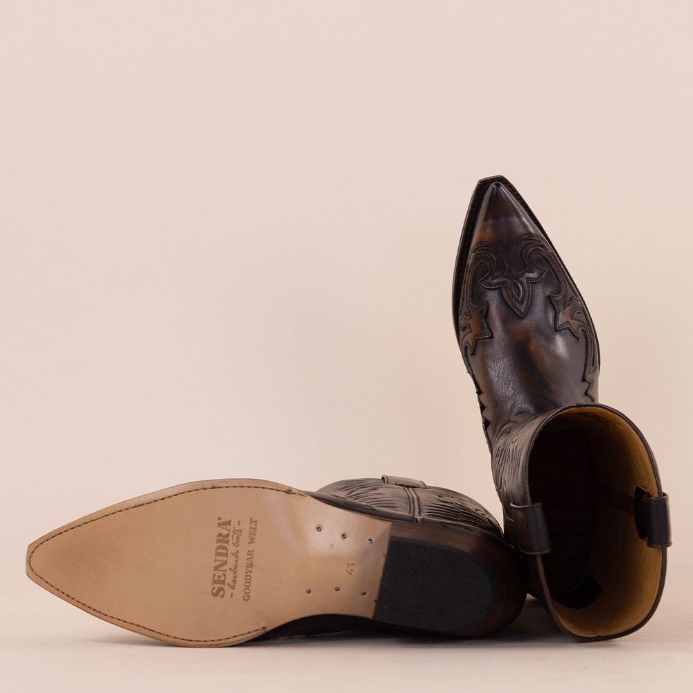 Sendra cowboyboots 13009 britnes flo marron