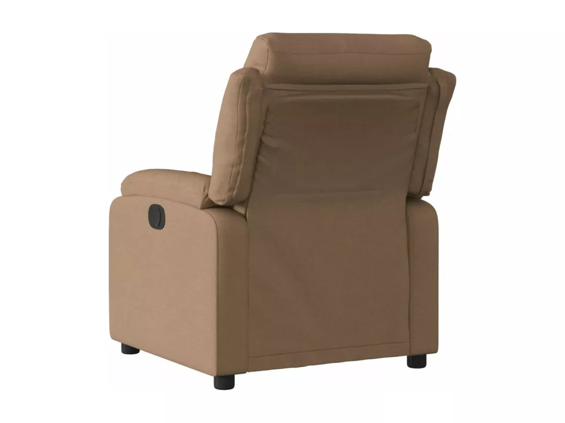 Fauteuil inclinable Marron Tissu