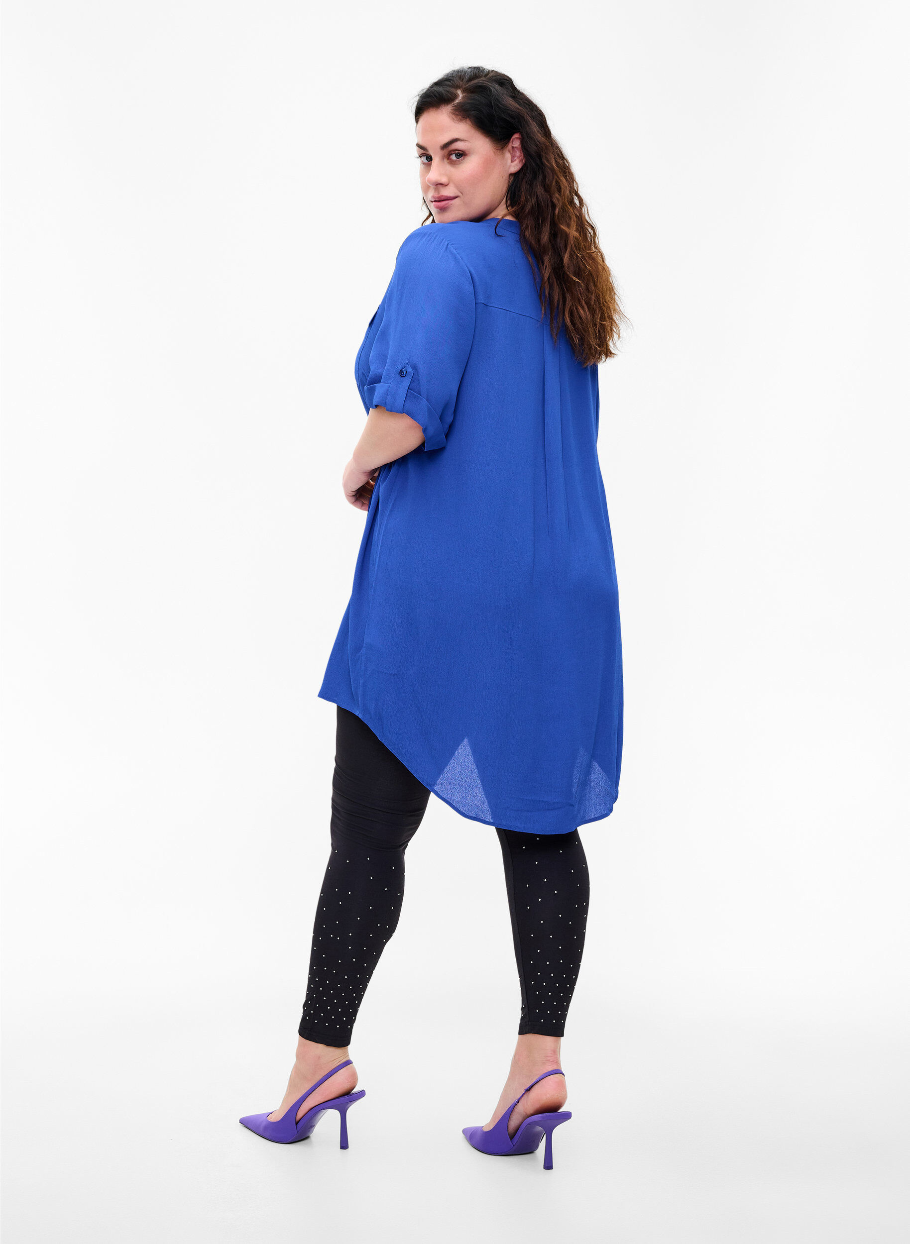 Viskose leggings med similisten