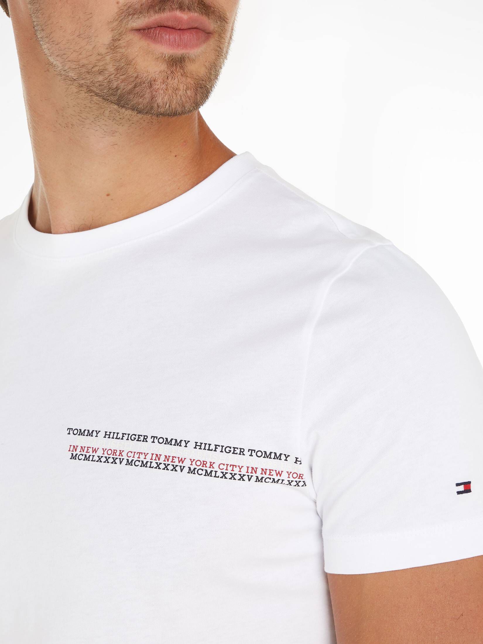 Tommy Hilfiger| Herren T-Shirt MONOTYPE
