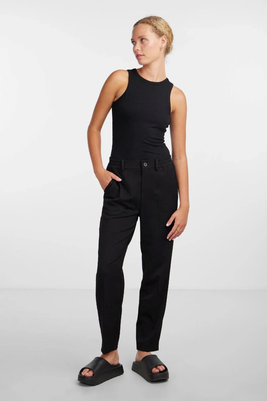 Pieces Pccamil Ankle Pant 4456938 black