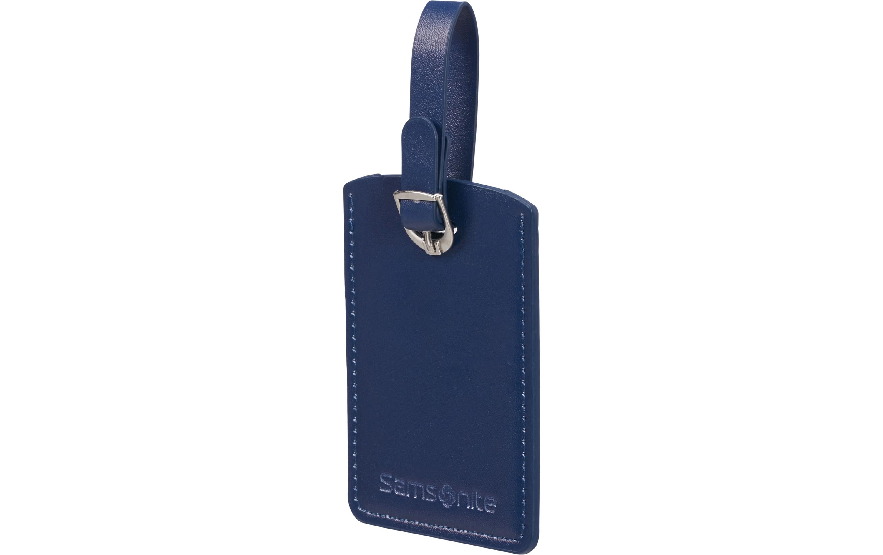 G.T. Rectangle Luggage Tag 2 Stück, DunkelblauGepäckanhänger